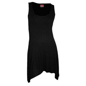 Spiral Direct Womens/Ladies Goth Bottom Camisole Dress / Black